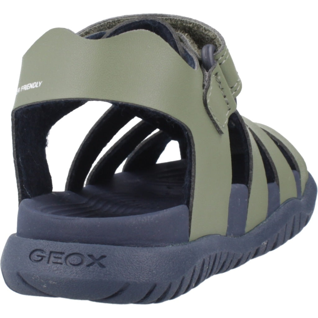 GEOX B SANDAL FUSBETTO BO en color VERDE  (3)