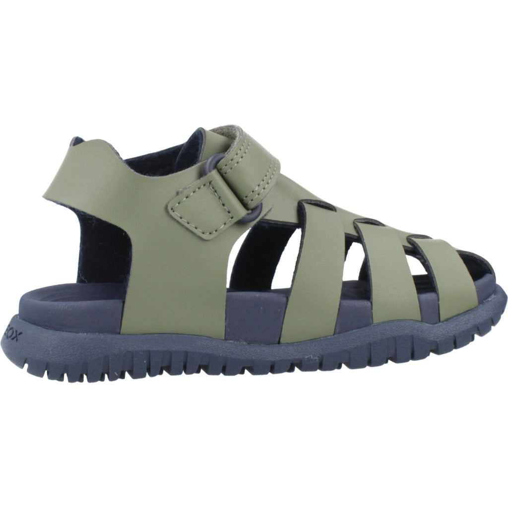 GEOX B SANDAL FUSBETTO BO en color VERDE  (4)
