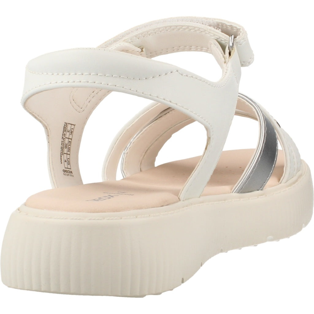 GEOX J SANDAL KODETTE GIR en color BLANCO  (3)