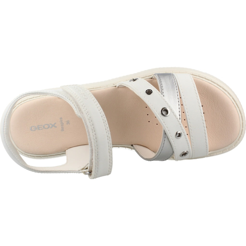 GEOX J SANDAL KODETTE GIR en color BLANCO  (7)