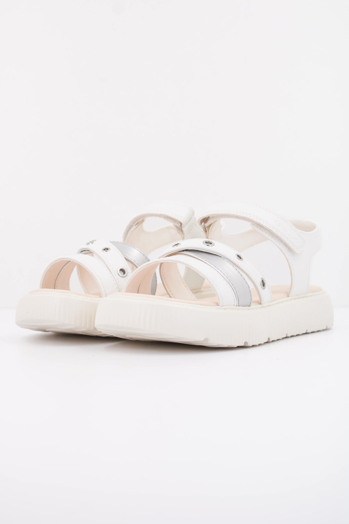 GEOX J SANDAL KODETTE GIR en color BLANCO  (2)