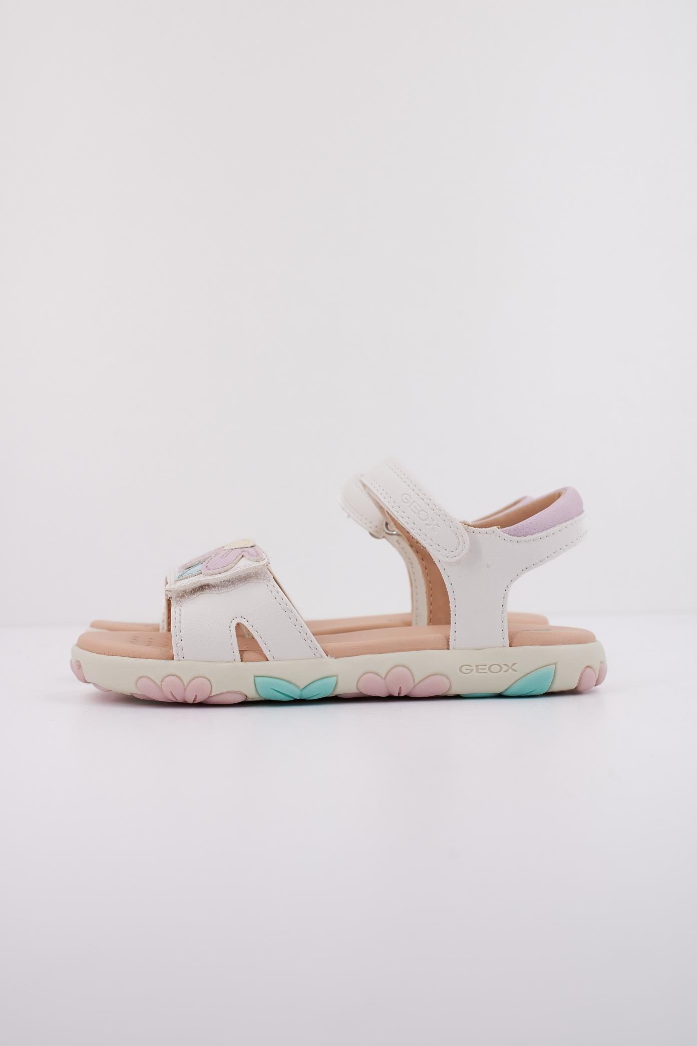 GEOX J SANDAL HAITI GIRL en color BLANCO  (1)