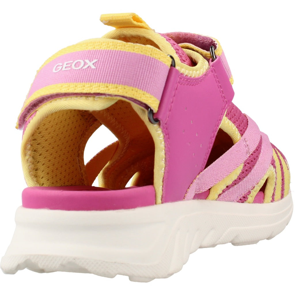 GEOX  J SANDAL AIRADYUM GI  en color ROSA  (3)