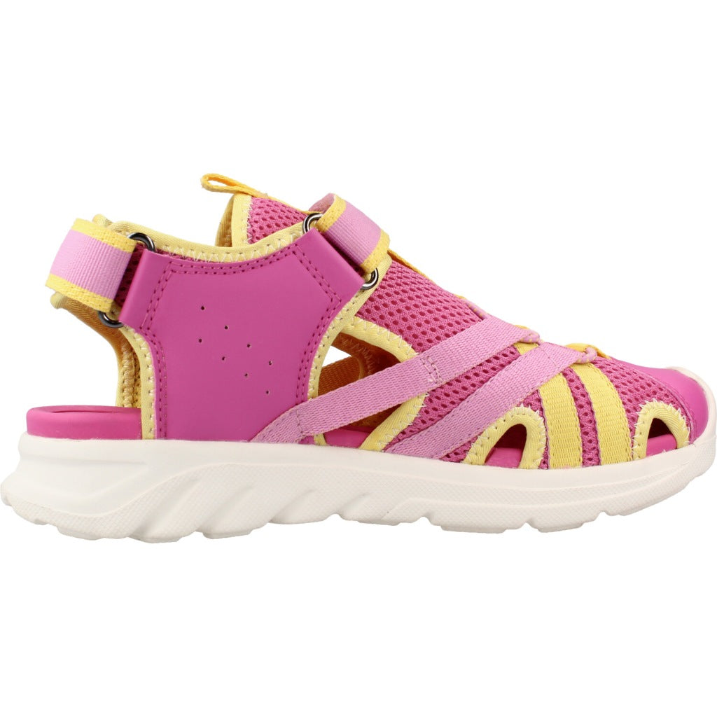 GEOX  J SANDAL AIRADYUM GI  en color ROSA  (4)