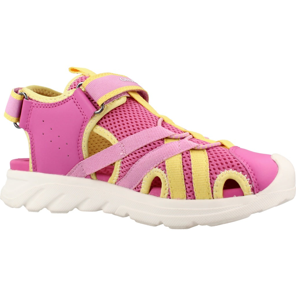 GEOX  J SANDAL AIRADYUM GI  en color ROSA  (5)