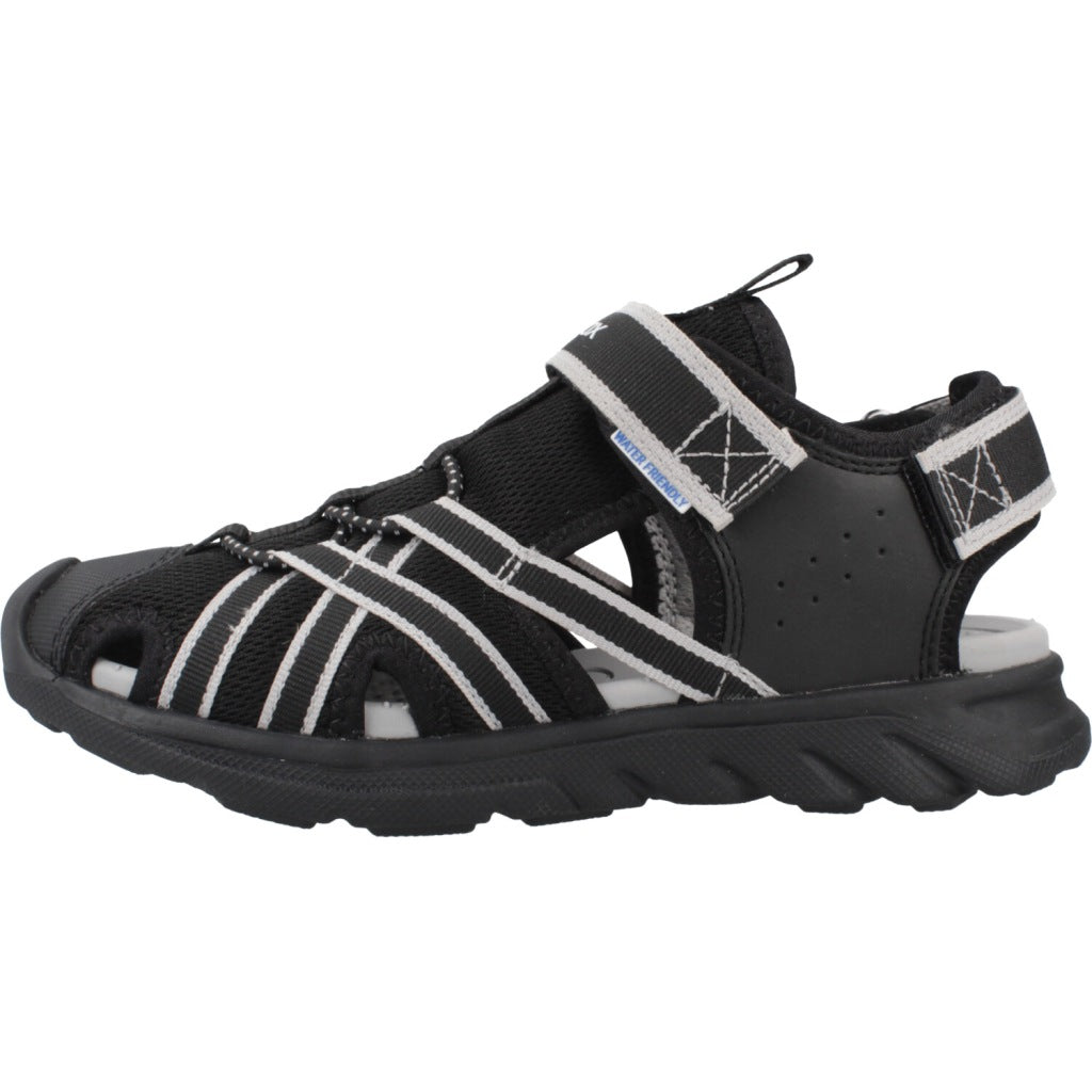 GEOX  J SANDAL AIRADYUM BO en color NEGRO  (2)