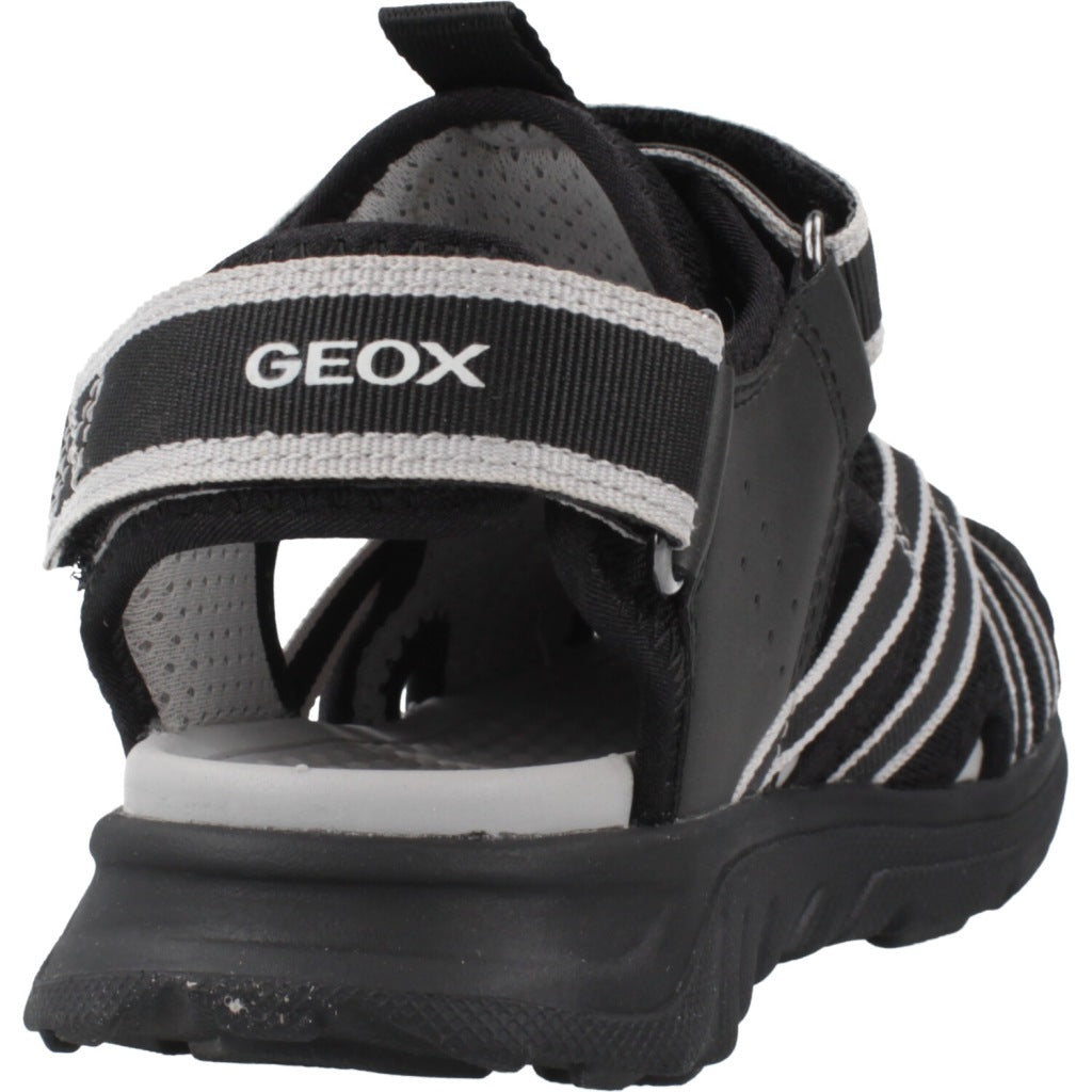 GEOX  J SANDAL AIRADYUM BO en color NEGRO  (3)
