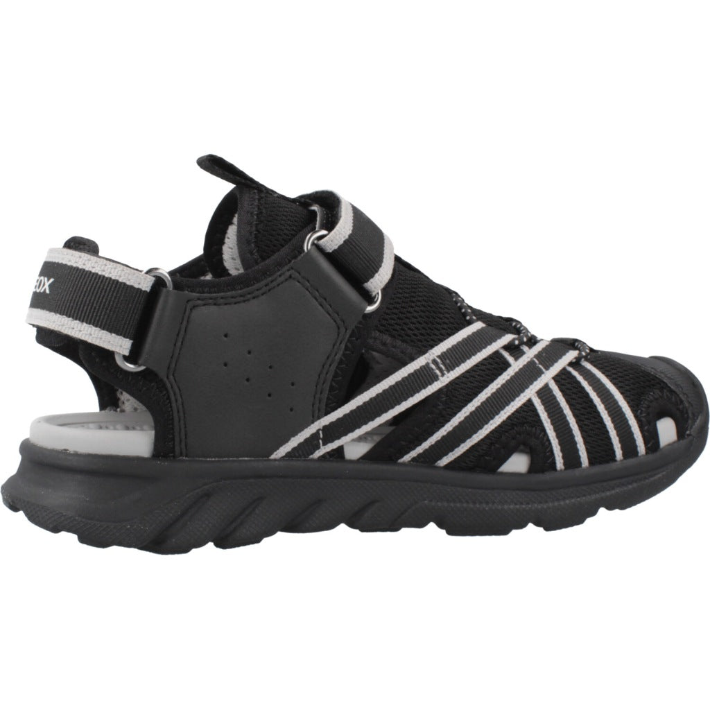 GEOX  J SANDAL AIRADYUM BO en color NEGRO  (4)