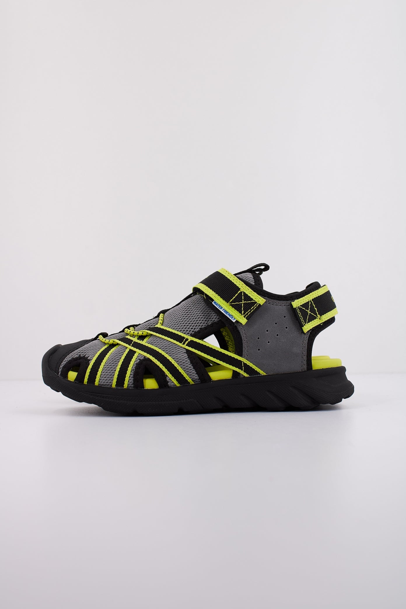GEOX  J SANDAL AIRADYUM BO en color GRIS  (1)