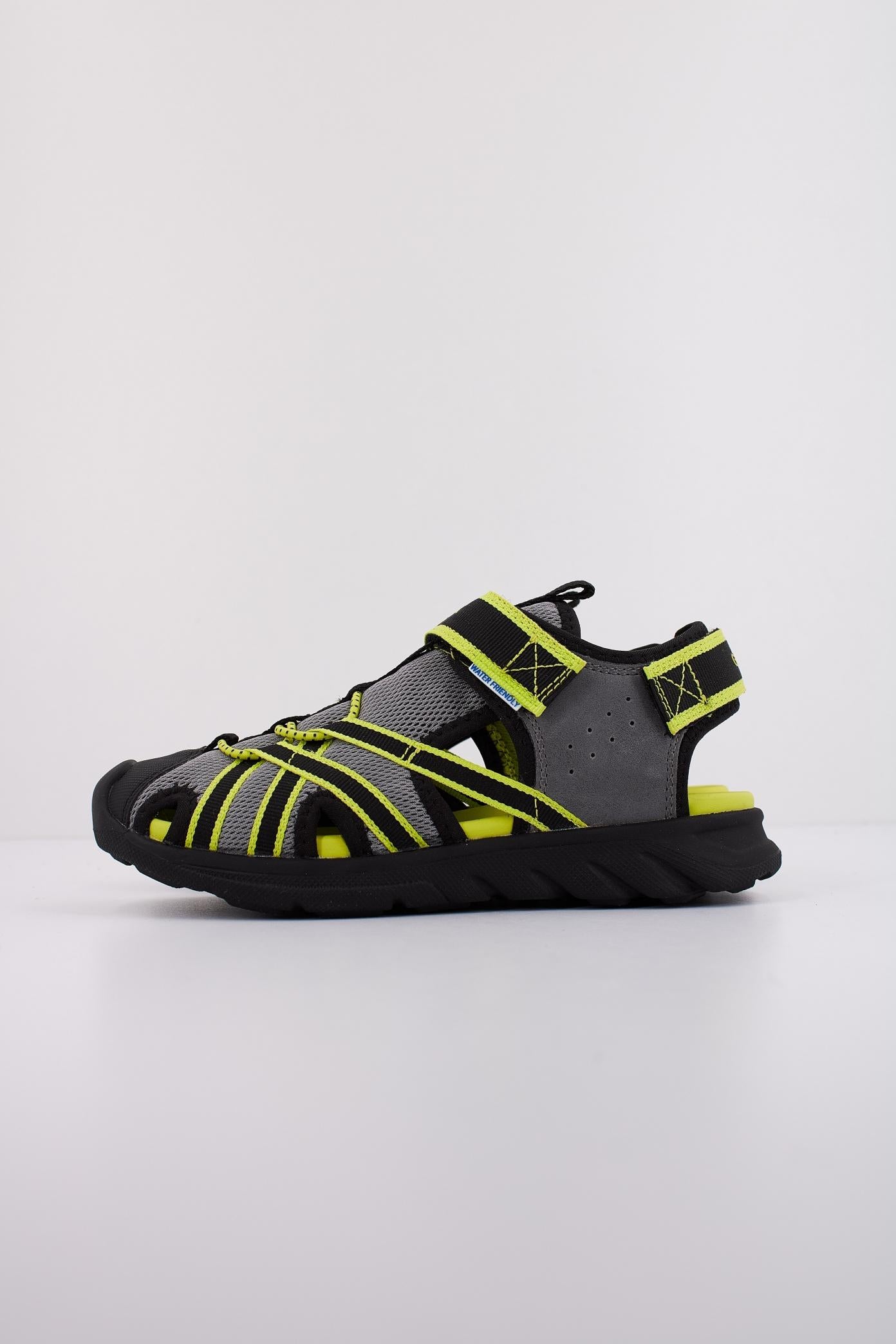 GEOX  J SANDAL AIRADYUM BO en color GRIS  (1)