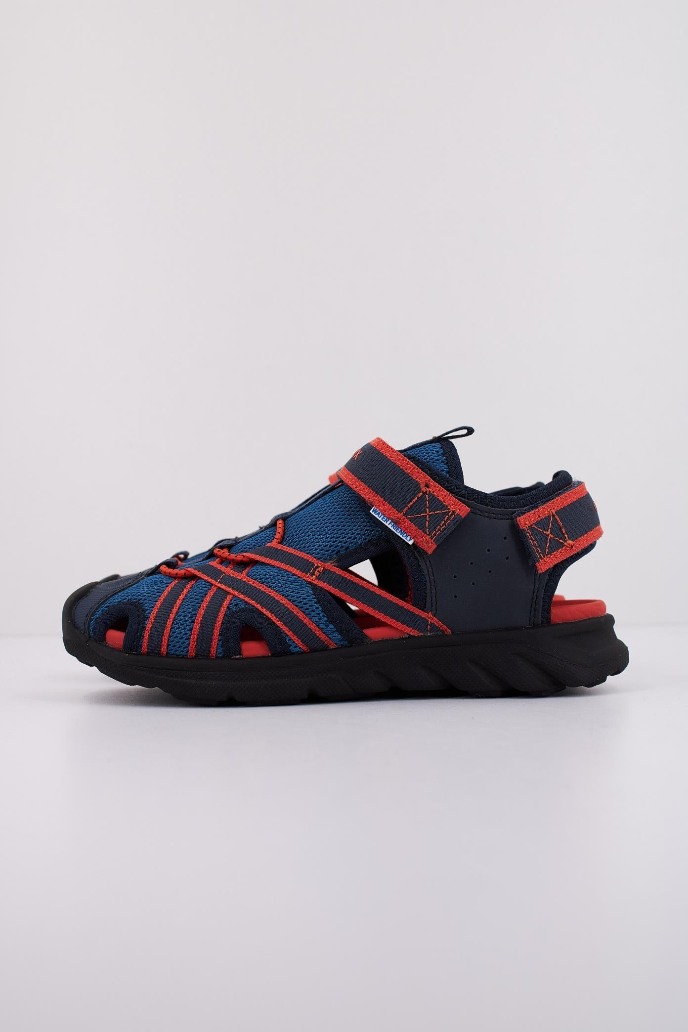 GEOX  J SANDAL AIRADYUM BO en color AZUL  (1)