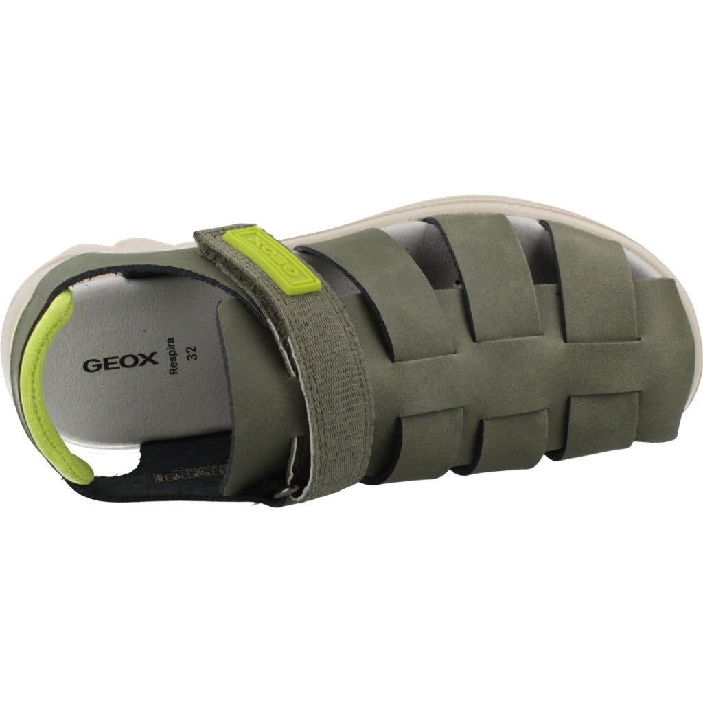 GEOX J SANDAL AIRADYUM BO en color VERDE  (7)