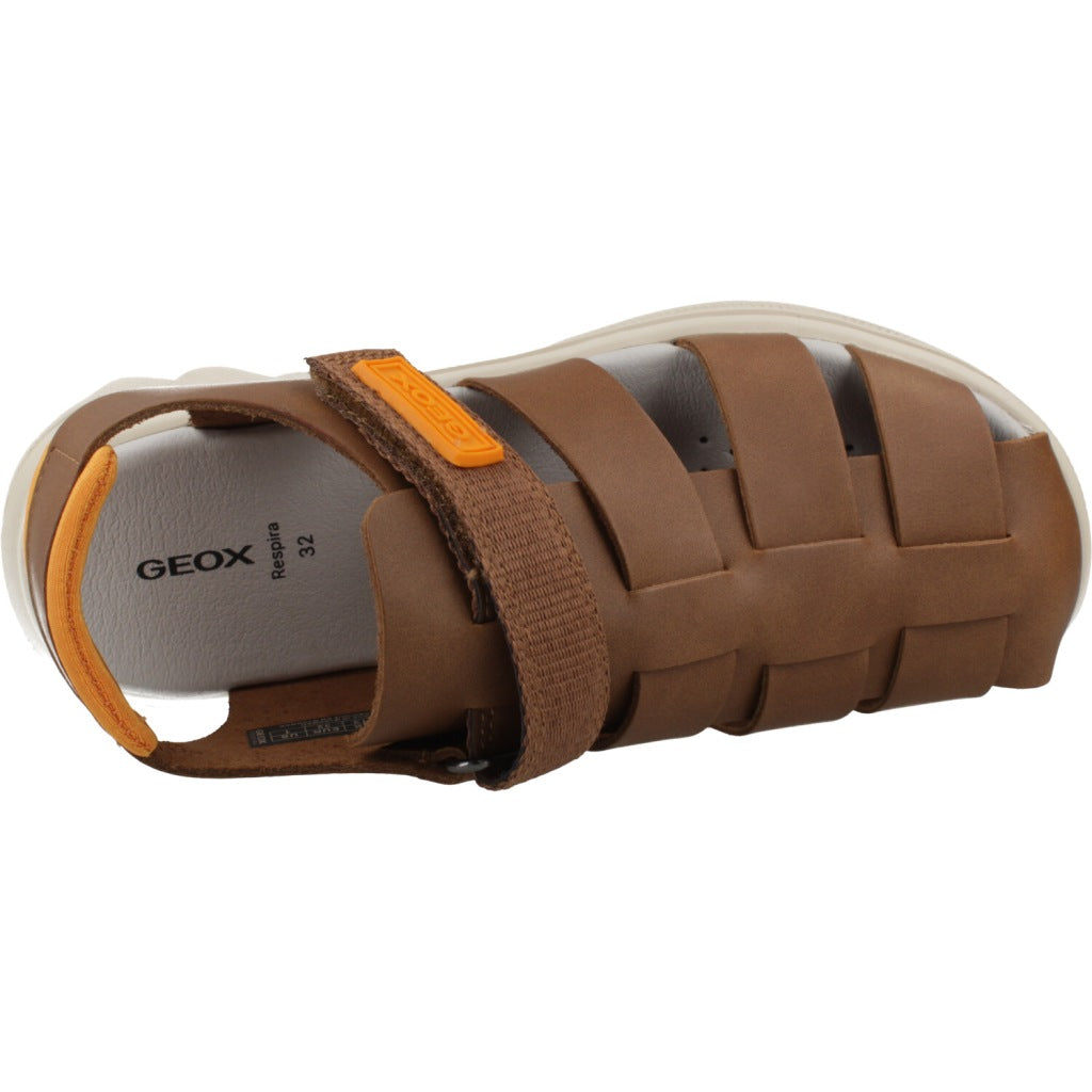 GEOX J SANDAL AIRADYUM BO en color MARRON  (7)