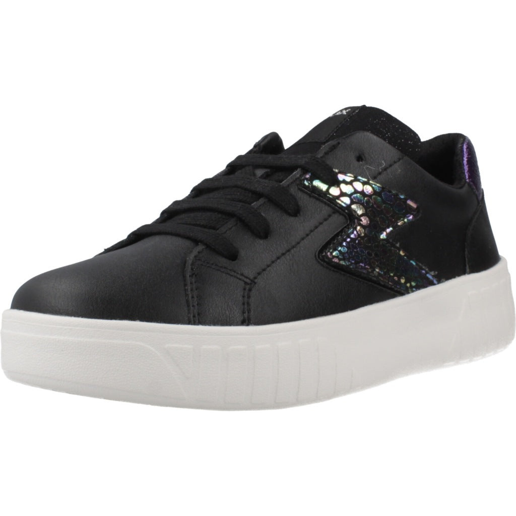 GEOX J MIKIROSHI GIRL en color NEGRO  (1)