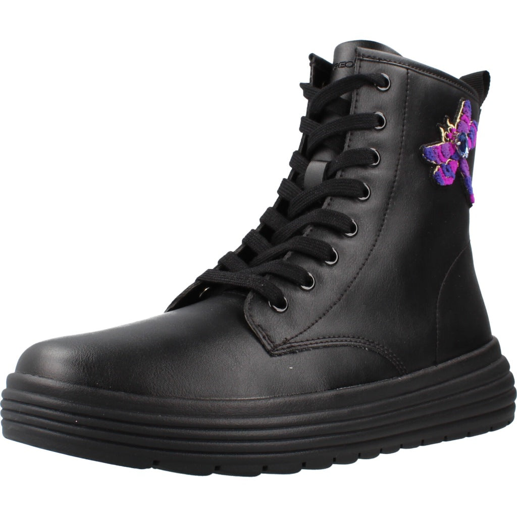 GEOX J PHAOLAE GIRL en color NEGRO  (1)