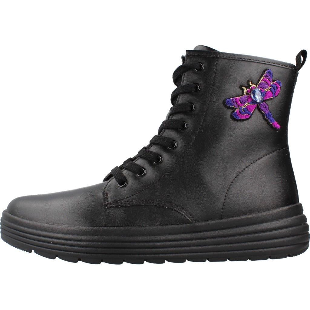 GEOX J PHAOLAE GIRL en color NEGRO  (2)