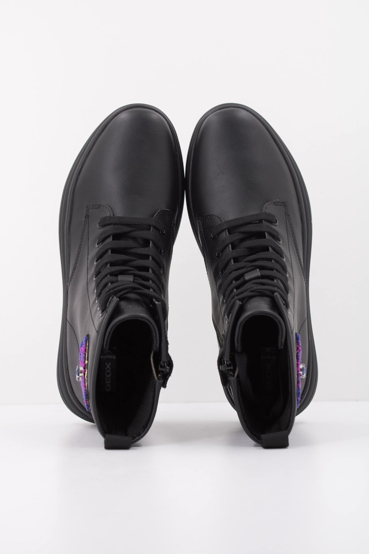 GEOX J PHAOLAE GIRL en color NEGRO  (3)