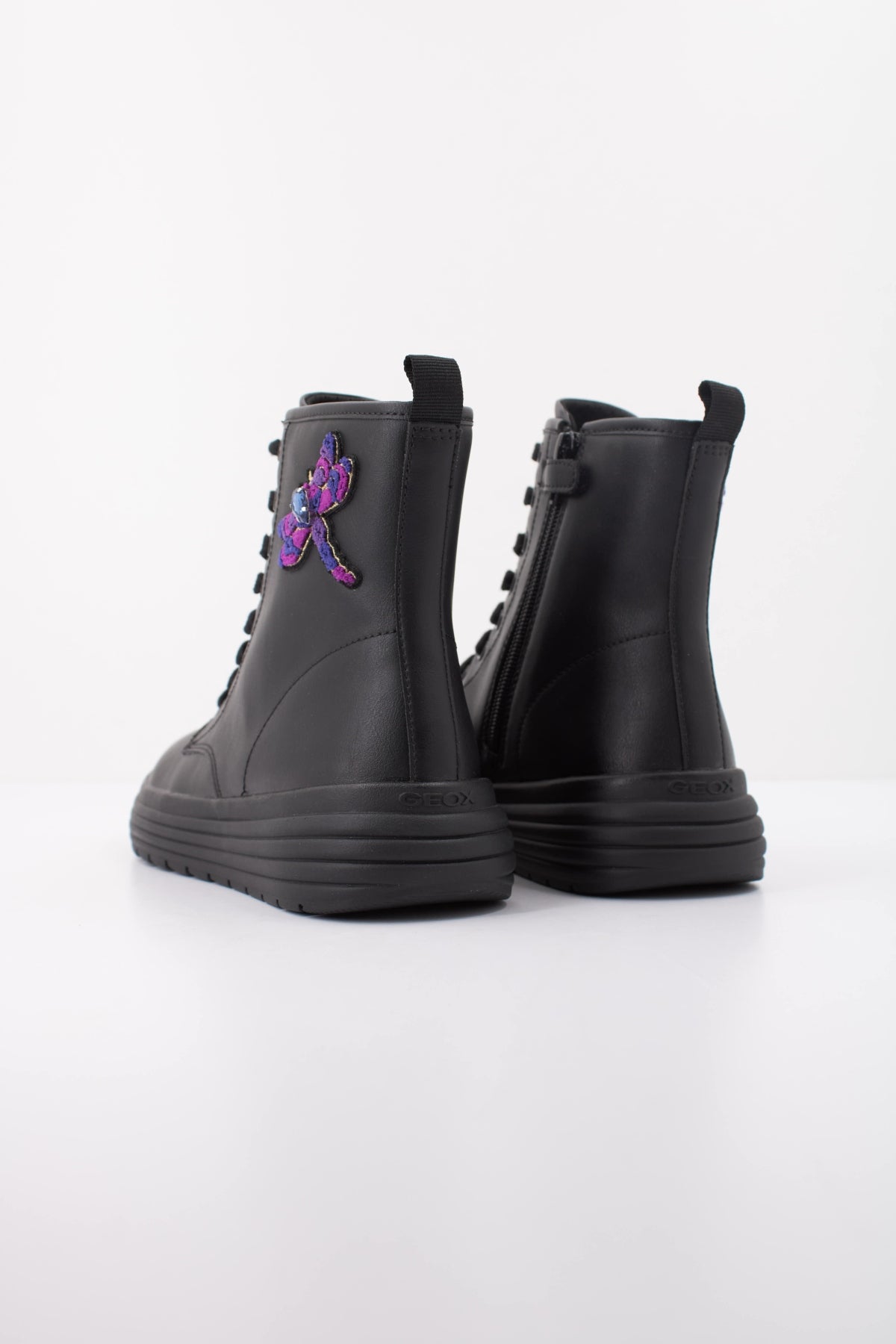 GEOX J PHAOLAE GIRL en color NEGRO  (4)
