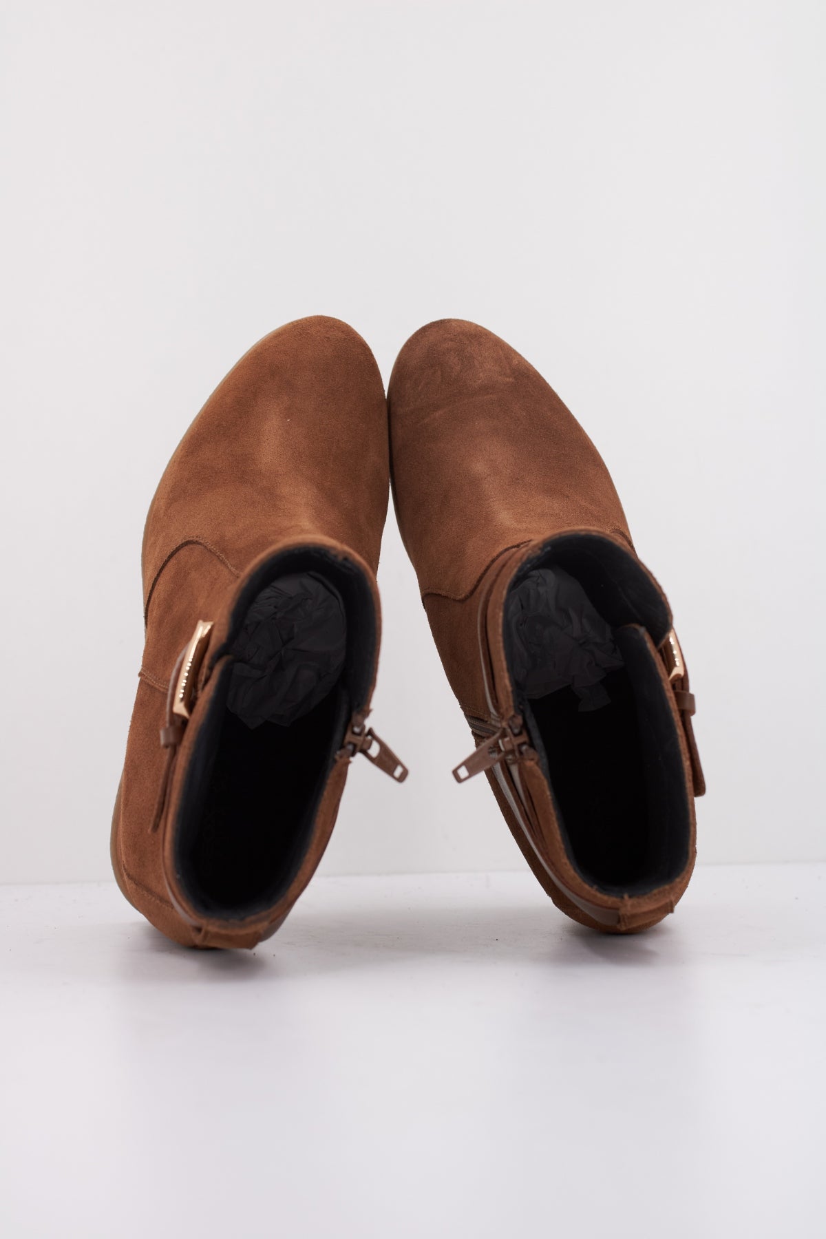 GEOX D ELIDEA WEDGE en color MARRON CLARO  (3)