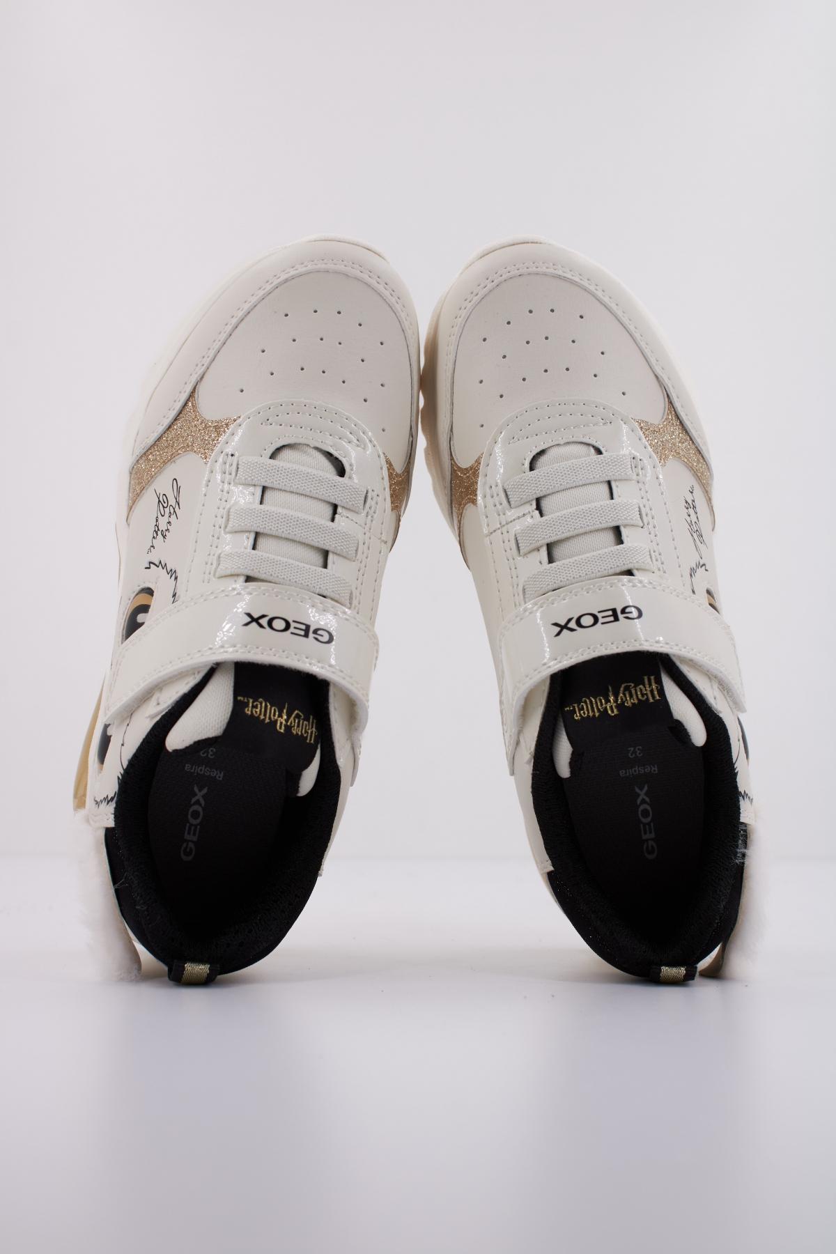 GEOX J CIBERDRON GIRL en color BLANCO  (3)