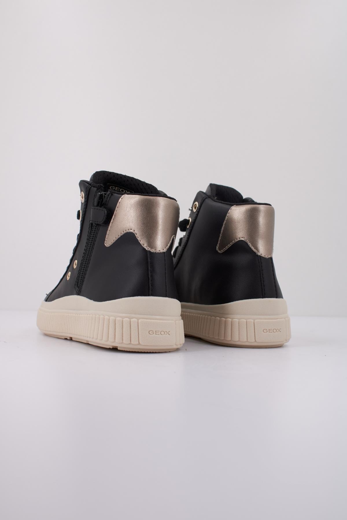 GEOX J LAQUINNY GIRL en color NEGRO  (4)