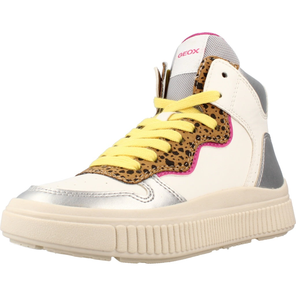 GEOX J LAQUINNY GIRL en color BLANCO  (1)