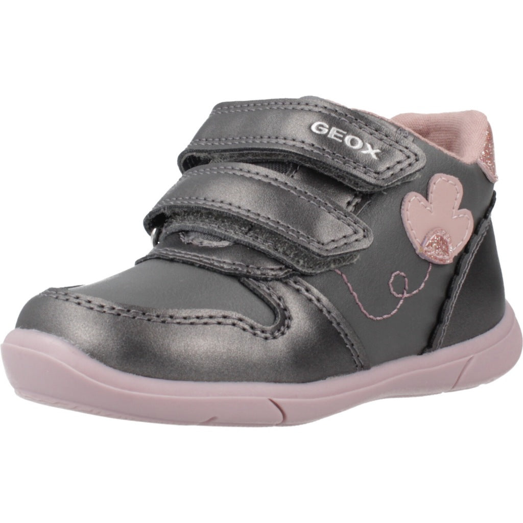 GEOX B ZAPITO GIRL en color PLATA  (1)