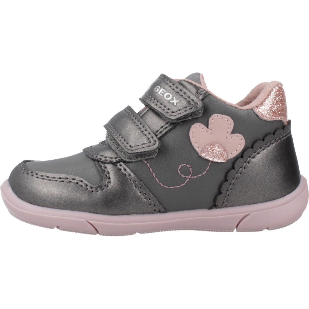 GEOX B ZAPITO GIRL en color PLATA  (2)