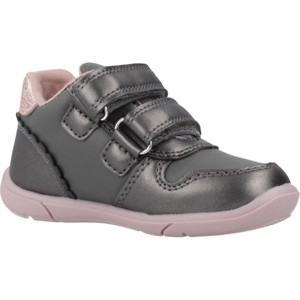 GEOX B ZAPITO GIRL en color PLATA  (5)