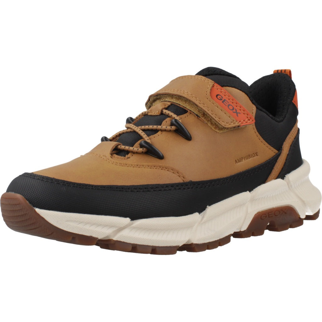 GEOX J FLEXYPER PLUS BOY en color MARRON  (1)