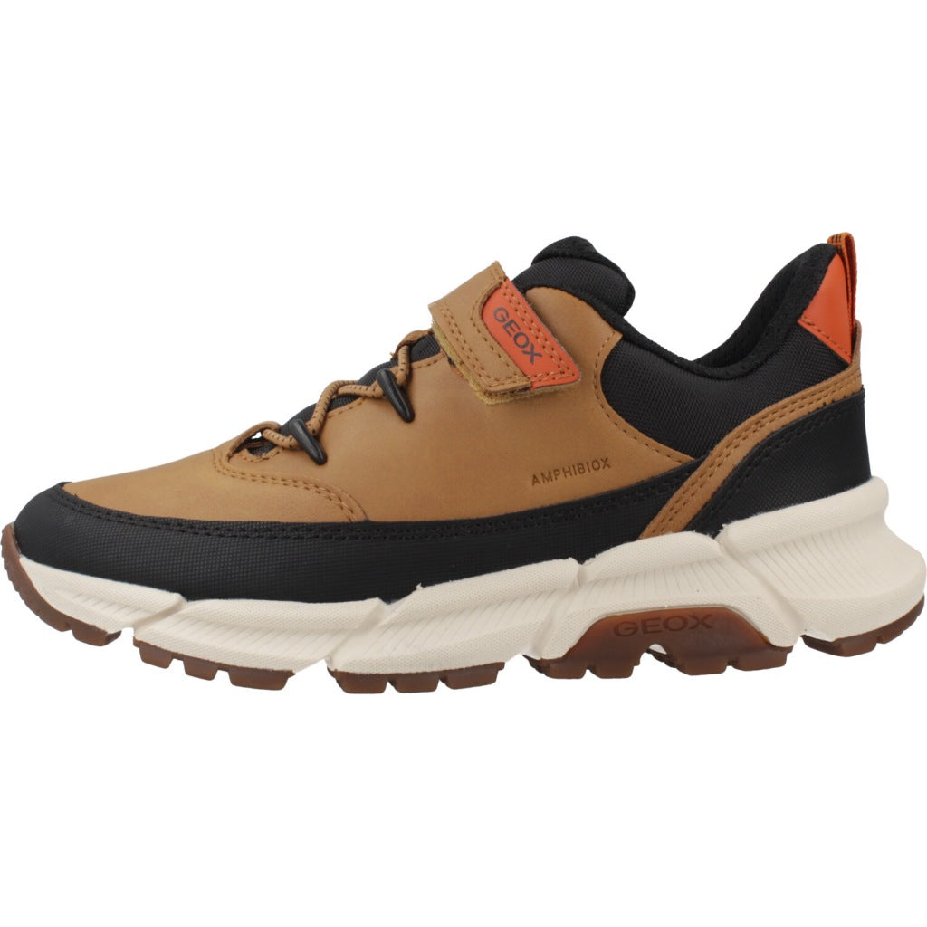 GEOX J FLEXYPER PLUS BOY en color MARRON  (2)