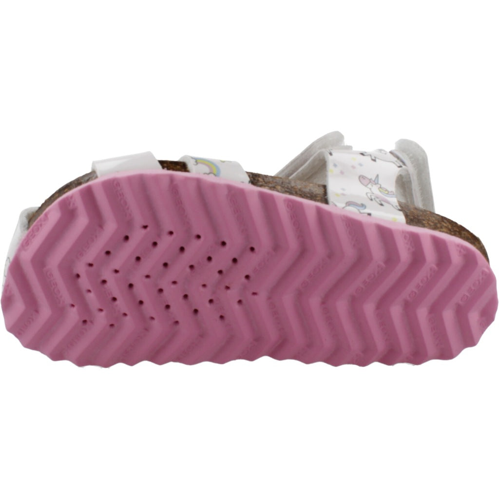 GEOX B SANDAL CHALKI en color BLANCO  (6)