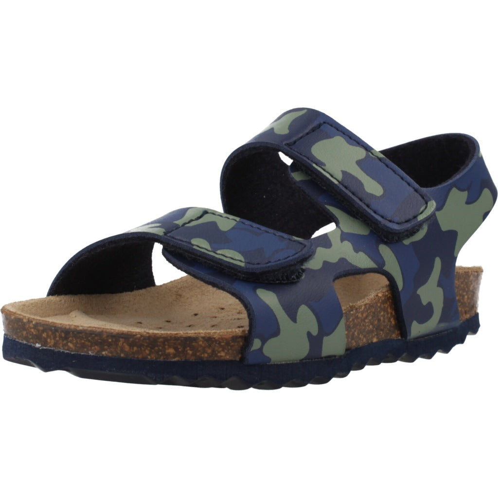 GEOX B SANDAL CHALKI BOY en color AZUL  (1)