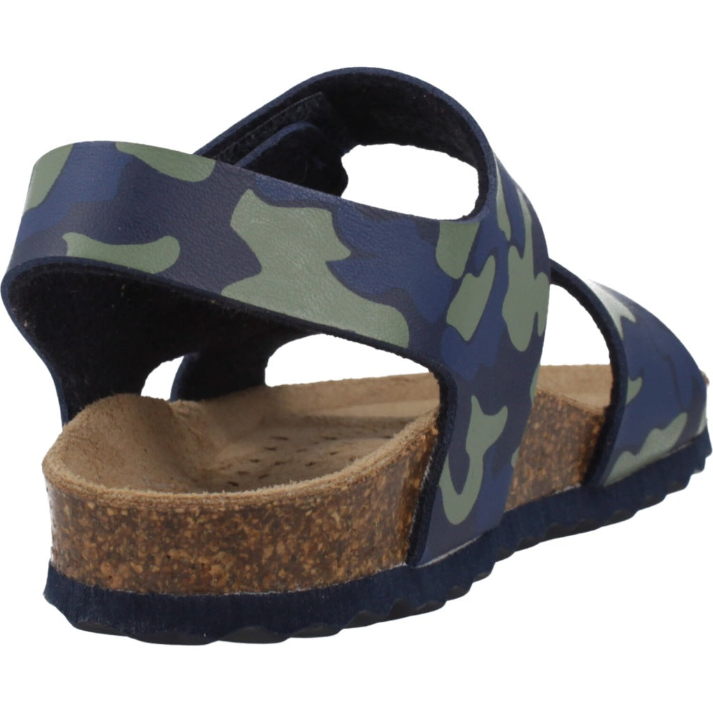 GEOX B SANDAL CHALKI BOY en color AZUL  (3)