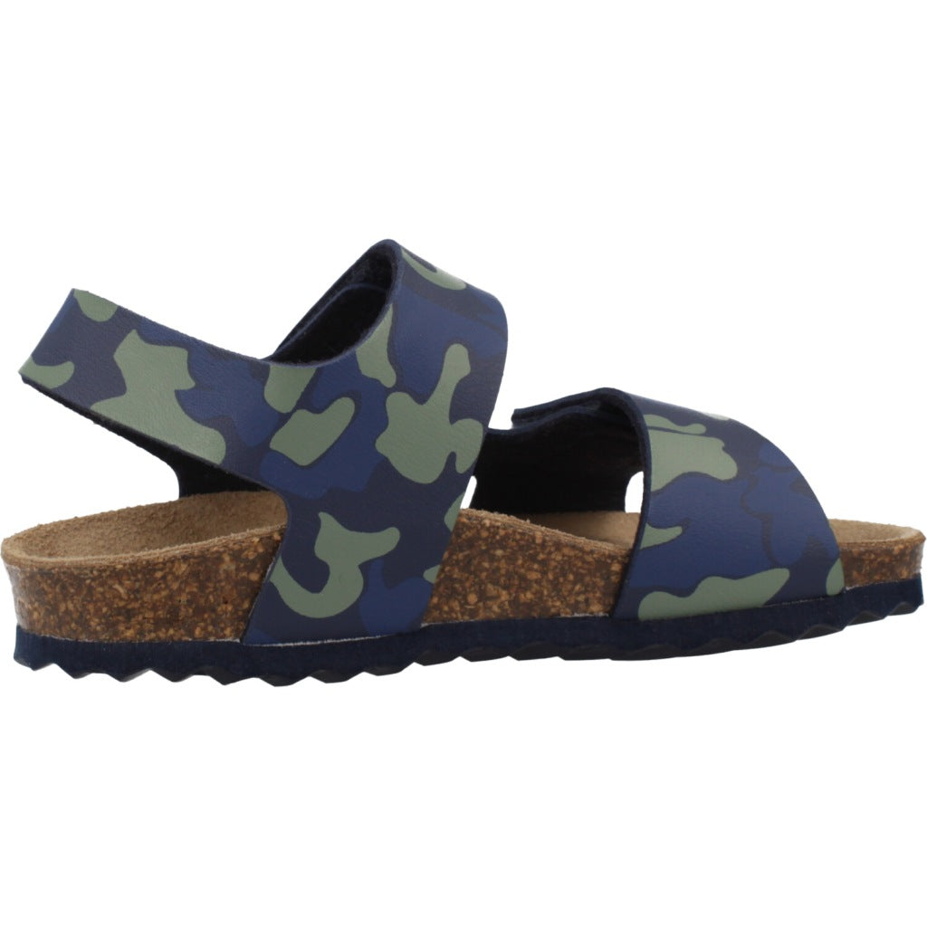 GEOX B SANDAL CHALKI BOY en color AZUL  (4)