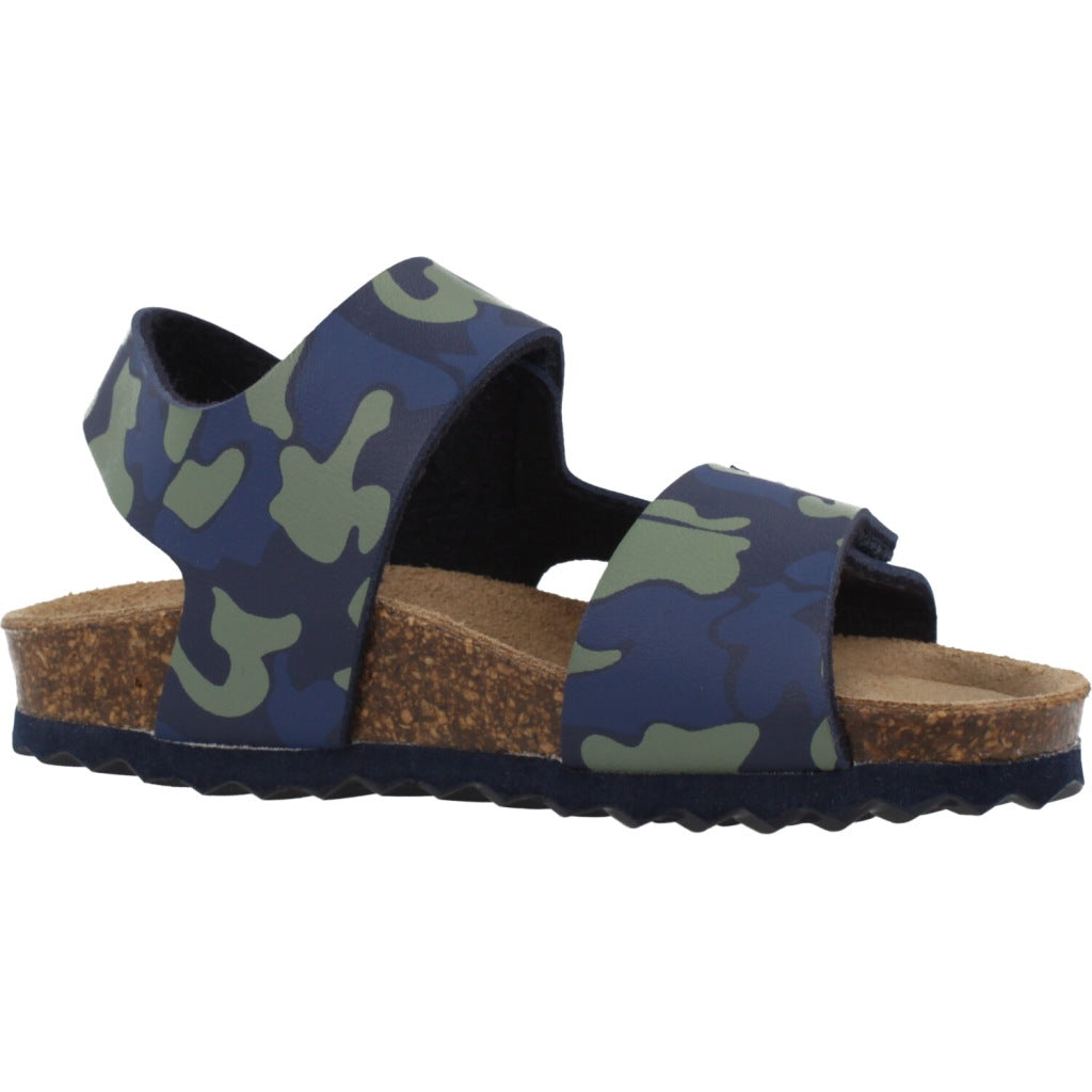 GEOX B SANDAL CHALKI BOY en color AZUL  (5)