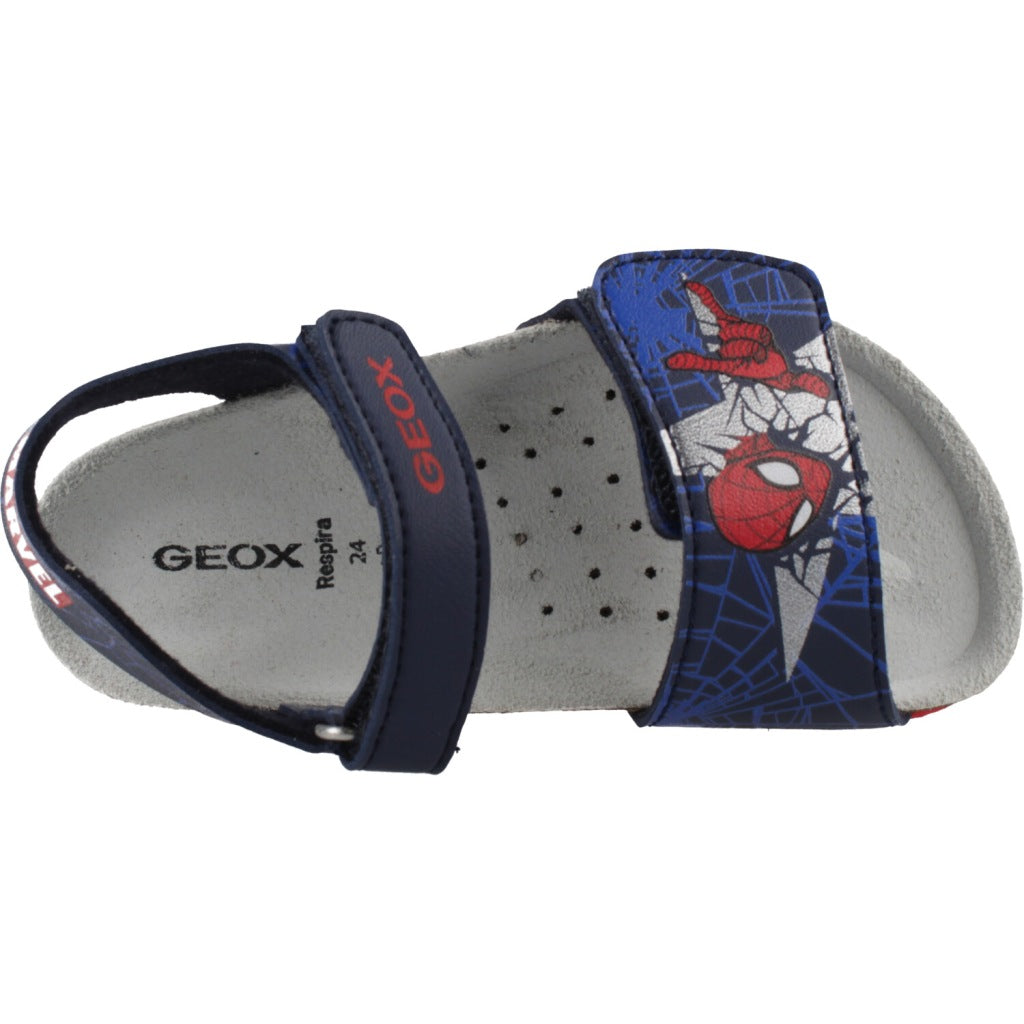 GEOX  B SANDAL CHALKI BOY  en color AZUL  (7)