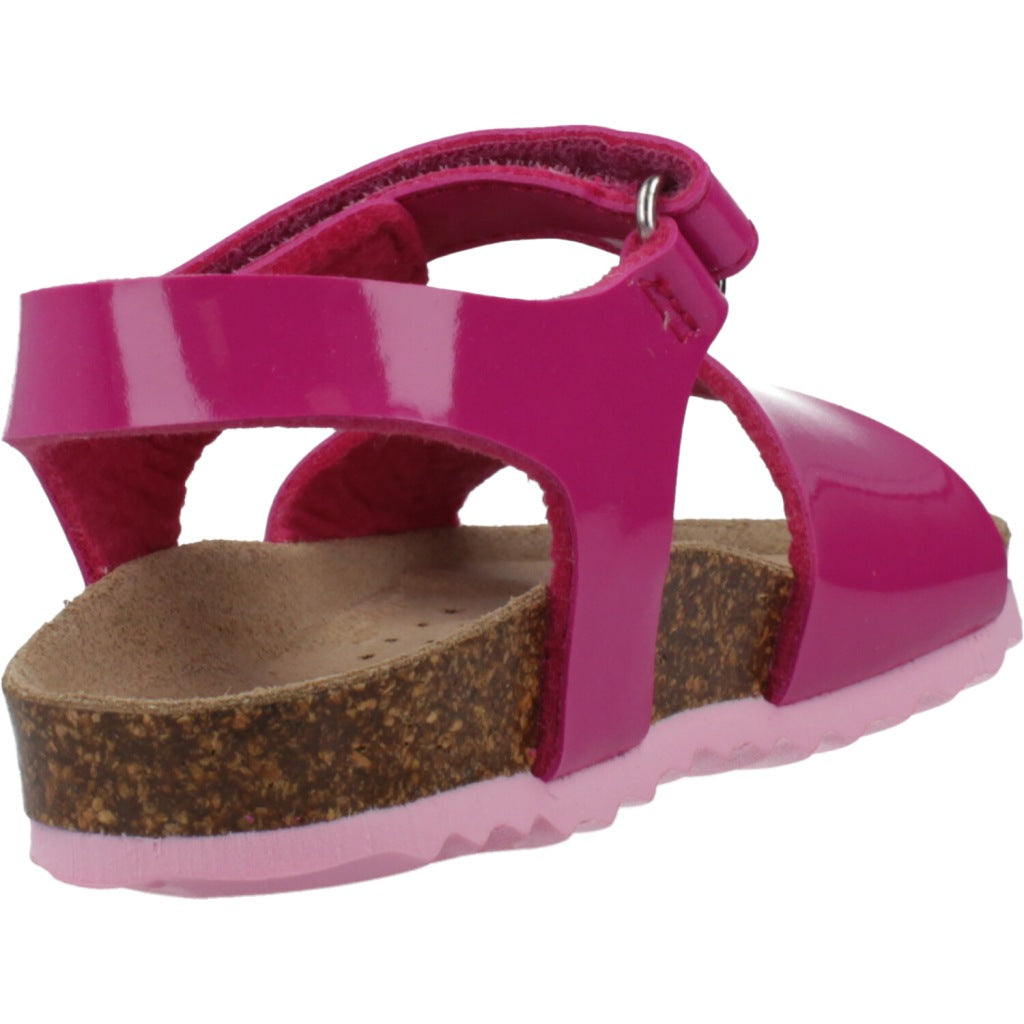 GEOX B SANDAL CHALKI GIRL en color ROSA  (3)
