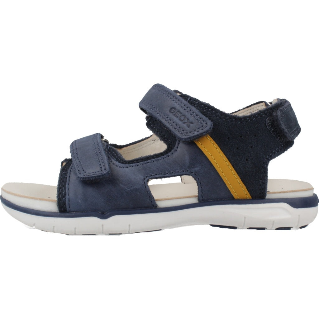 GEOX  B SANDAL DELHI BOY  en color AZUL  (2)