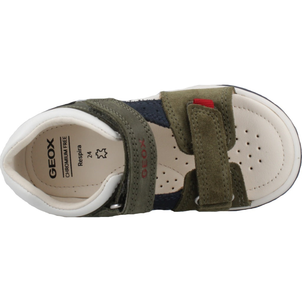 GEOX B SANDAL ZAPITO BOY en color VERDE  (7)
