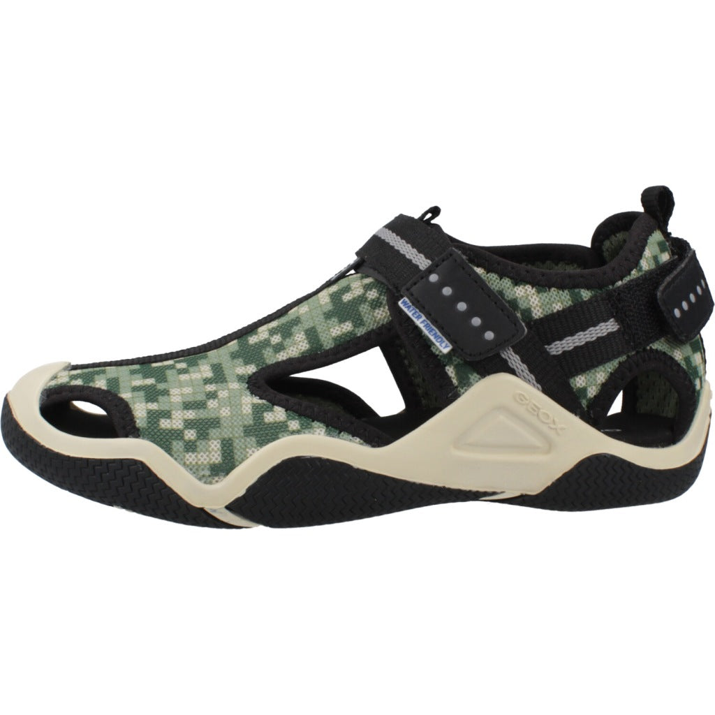 GEOX JR WADER en color VERDE  (2)