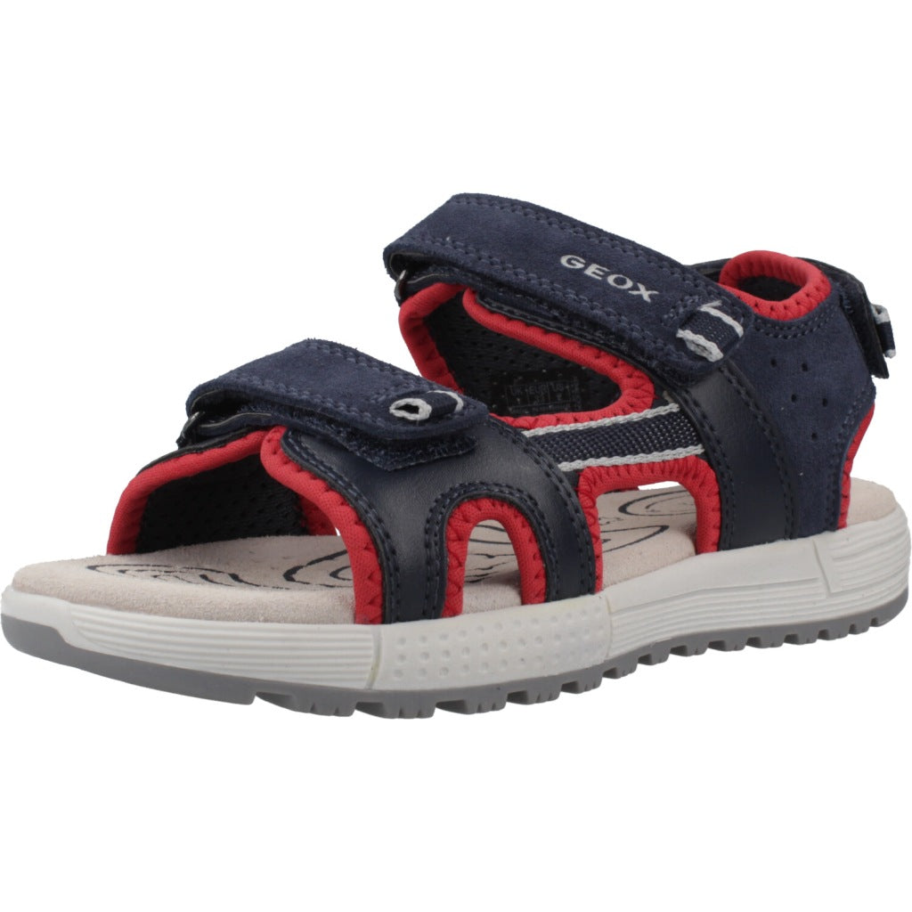 GEOX J SANDAL ALBEN en color AZUL  (1)