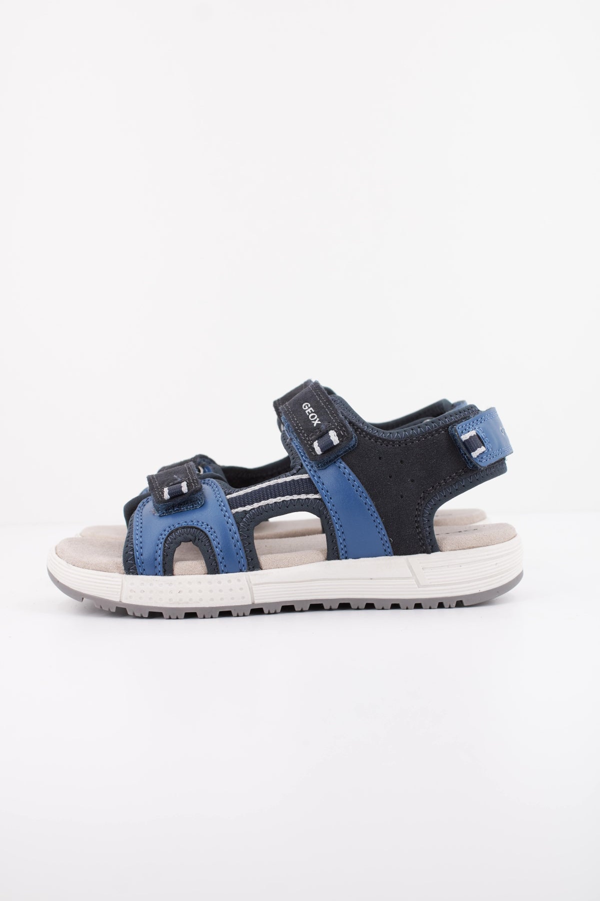 GEOX J SANDAL ALBEN en color AZUL  (1)