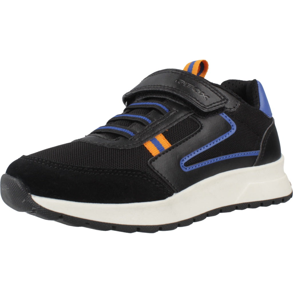 GEOX J BRIEZEE BOY en color NEGRO  (1)