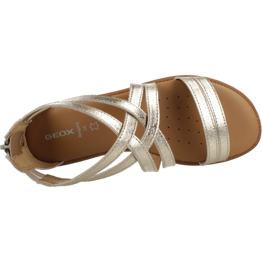 GEOX  J SANDAL KARLY  en color ORO  (7)