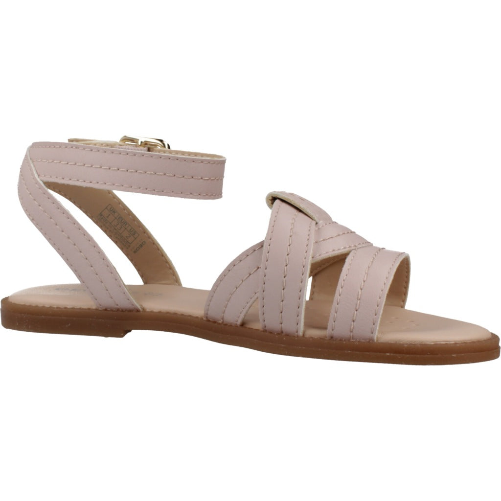 GEOX J SANDAL KARLY GIRL en color ROSA  (5)