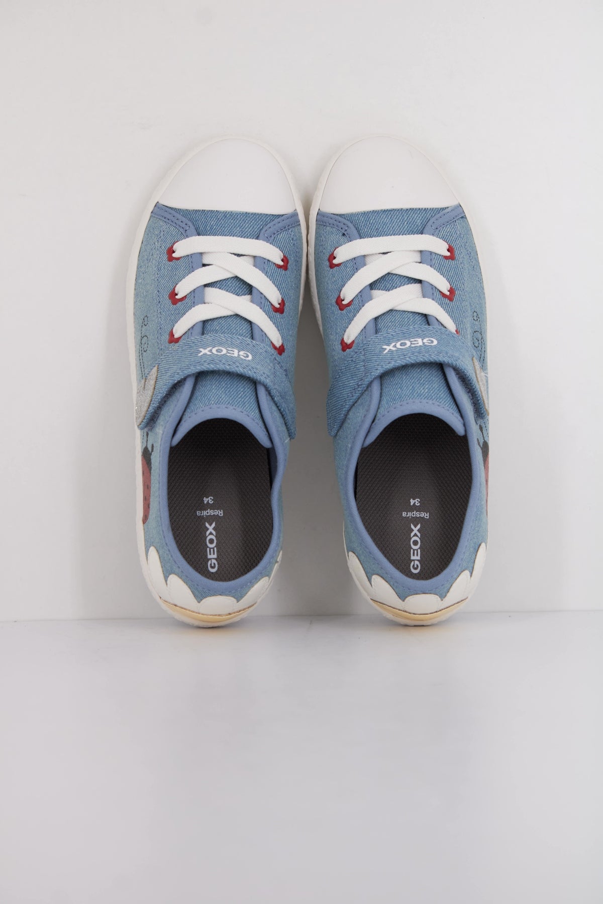 GEOX J GISLI GIRL en color AZUL  (3)