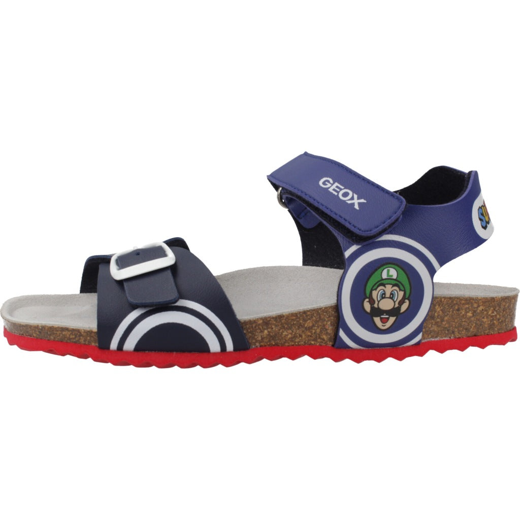 GEOX J GHITA BOY en color AZUL  (2)