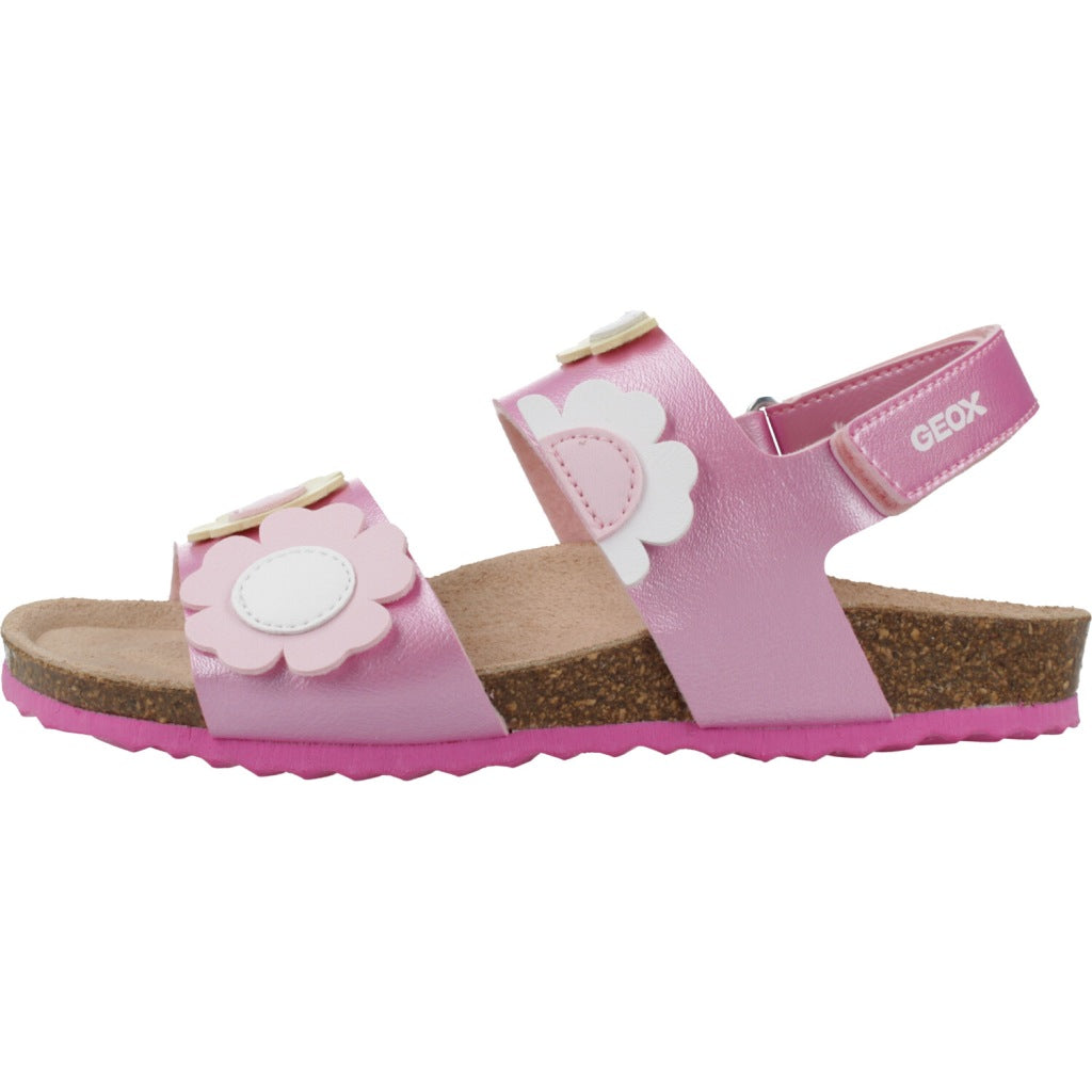 GEOX  J ADRIEL GIRL  en color ROSA  (2)