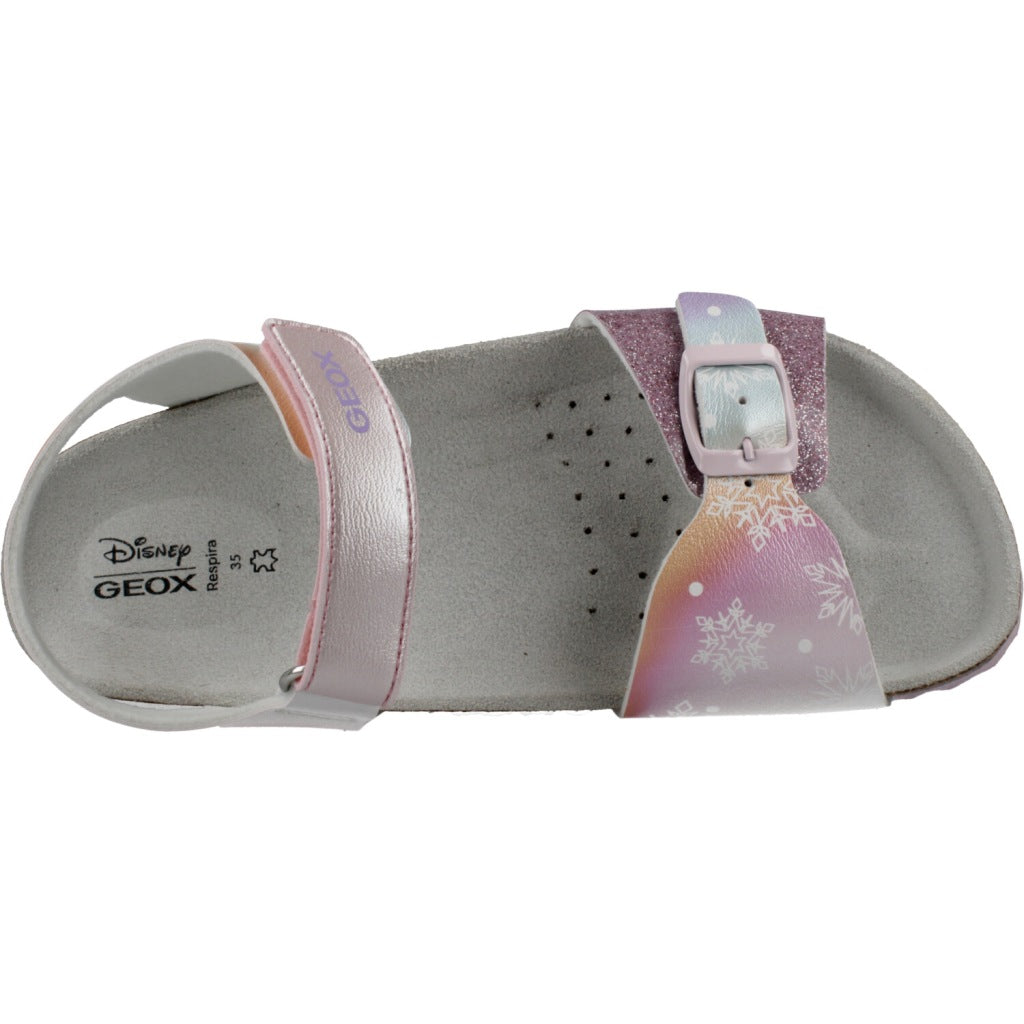 GEOX J ADRIEL GIRL en color ROSA  (7)